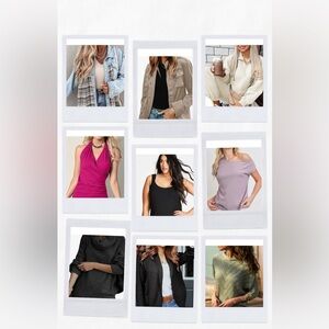 Unlisted Sweaters and Tops